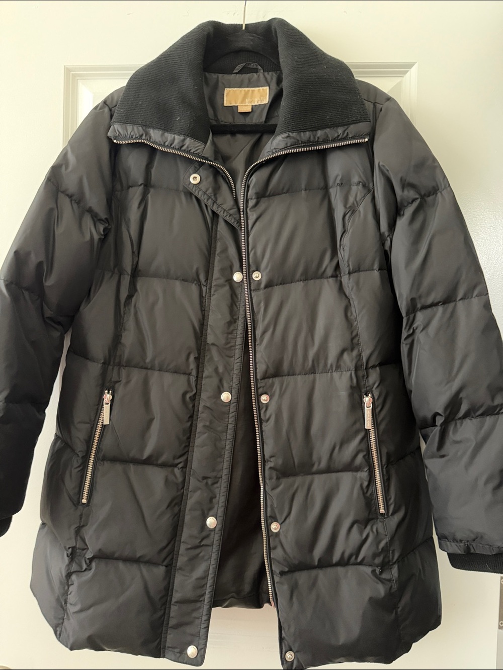 MICHAEL Michael Kors Black Quilted Puffer Jacket